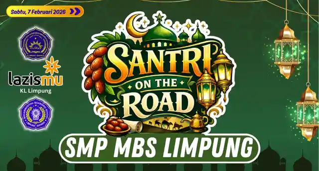 Hujan Tak Menyurutkan Semangat Berbagi, Santri SMP MBS Limpung Tebar 500 Takjil