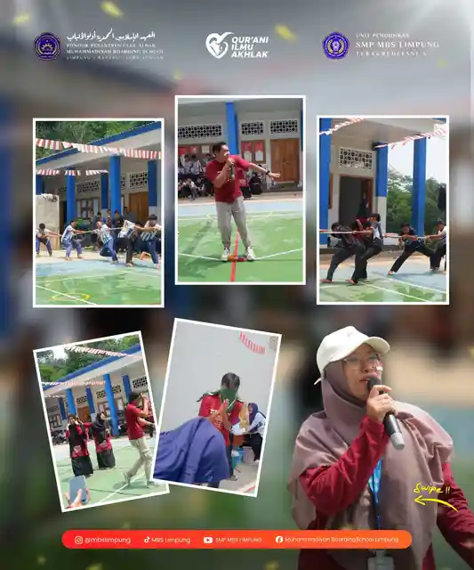 Kobarkan Semangat Kemerdekaan, Santri SMP MBS Limpung Gelar Semarak Lomba Agustus yang Penuh Aksi!